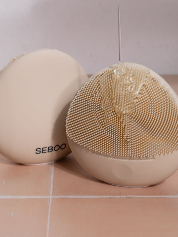 How to Use: SEBOO Sonic Thermal Facial Cleansing Brush